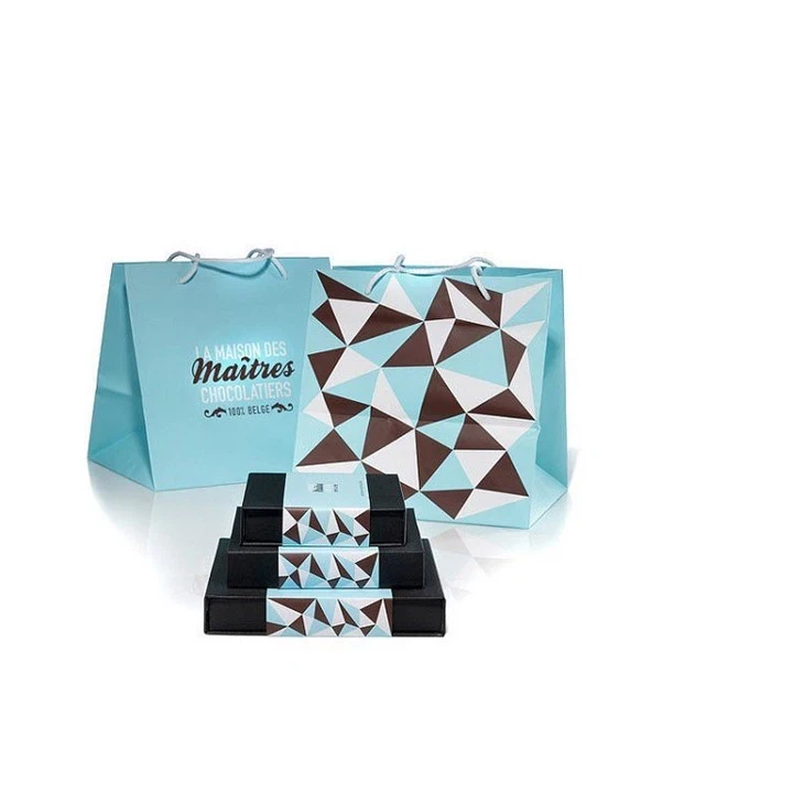 Scatola di imballaggio di cioccolato premium